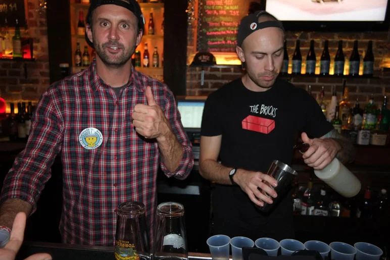 Schaefer doesn’t like to be the bartender because he gives too much away.  Thanks for the drinks!<!-- Tampa Am 2012 Photos -->