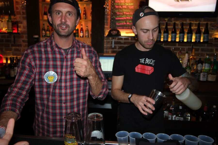 Schaefer doesn’t like to be the bartender