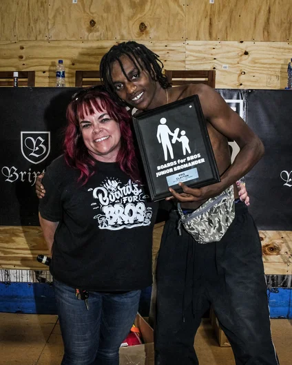 <!--hj19photos-->

...and last but definitely not least: Kris Clayton is this years’ Junior Bromander in Chief! Thanks again to everyone that came out and everyone that comes and supports our All Ages contests each year. You are what keeps us rolling. And HUGE thank you's to all of our sponsors for Harvest Jam. We couldn't have done it without you.