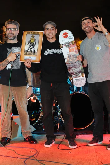 Youness Amrani gets the Eurok Award.<!-- Tampa Am 2012 Photos -->