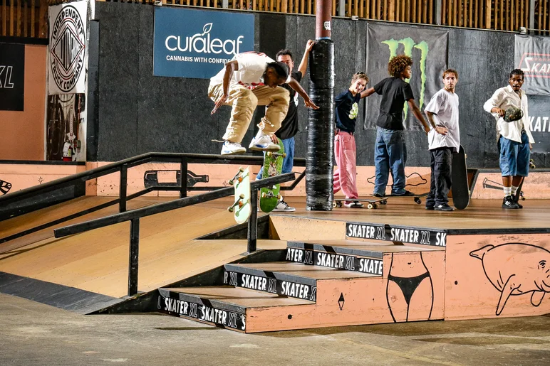 The Four Block was a popular spot for the demo. Ish with a Switch V Heel


<!--gasgiantsdemo-->