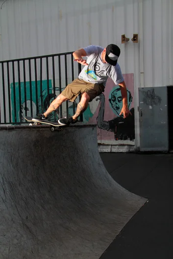 <!--eotmjune15-->
Brian Schaefer came in clean with a stylish Rock n Roll. Look at that back ankle!