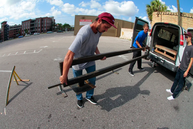 <!--gsd15-->

First thing on the agenda for the day was setting up some obstacles around the corner from SPoT Ybor and warming up. They say you can’t have a good team unless one person stands around and watches, thanks for taking care of that Josh.