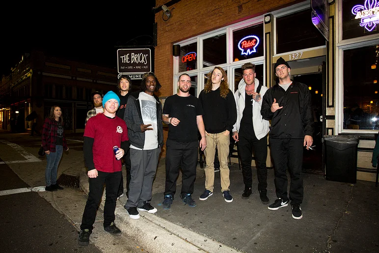 <!--pro16frinight-->

Kevin Taylor and Andrew Walker were rolling deep with the Philly crew out front.