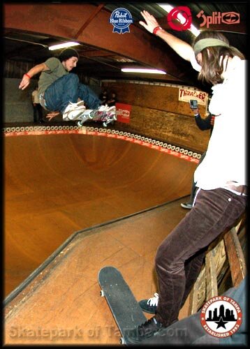 Tampa Pro 2005 Thursday Night - Carlos De Andrade