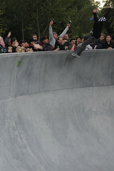 Nah, he's cheering for Pedro's front smith