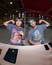 Toshi and Chris Blak