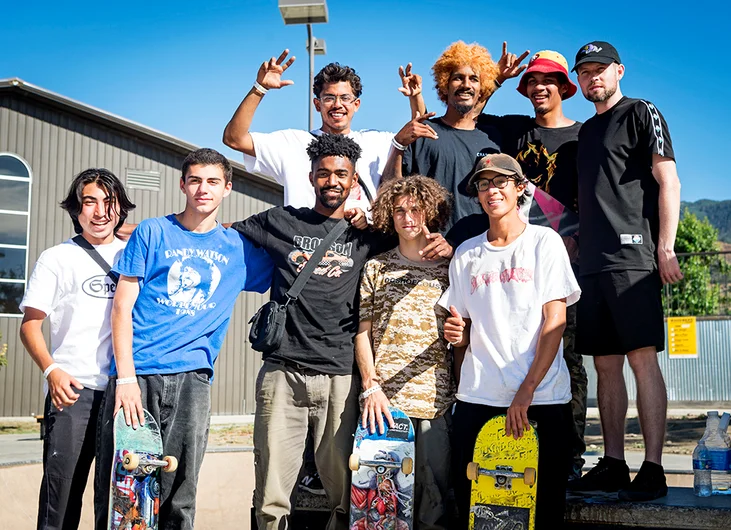 <!--daww19quals-->

Just meant to get a photo of Dezmin since he qualified 2nd with a Golden Ticket straight to the Finals but he wanted the whole crew in there; ain’t no fun if the homies can’t get nun.
