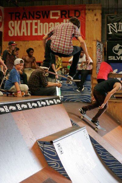 Jereme Knibbs - ollie into the quarter-pipe
