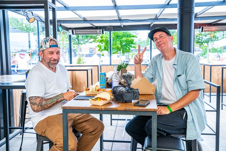 Spotted Joel and judge Matt Milligan outside. What up boys

<!--damnamnetherlandsday3-->