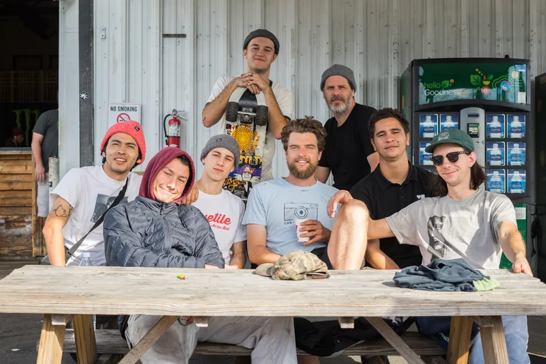 <!--cotc19finals-->

Bluetile and the Saturday Skateboards Crew showed up really early. Considering they were already sleeping in the park the night before…