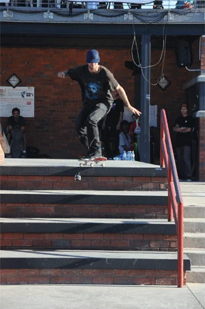 Andrew Reynolds - frontside flip.  Catch <a href=