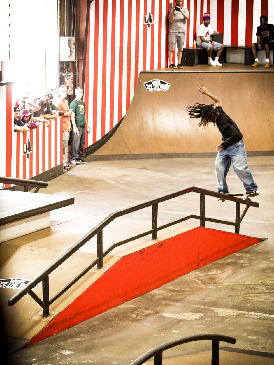 Back Lip Shuv after the Buzzer