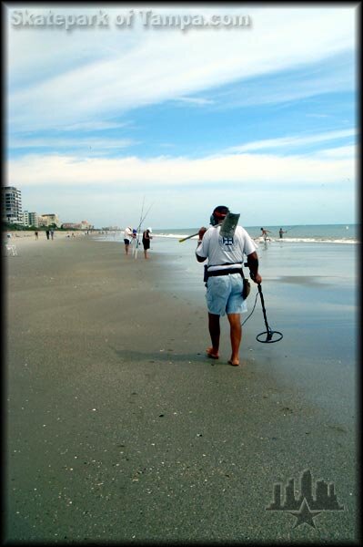 Cocoa Beach Metal Detector Guy