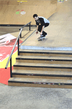 Justin Vinson Tre Flip Lip Damn Am ATL 2012