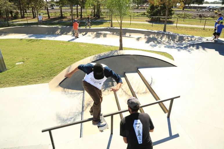 <!-- 2013MatixHalloweenJam -->

Auby Taylor didn't stop skating all weekend, and destroyed everything in his path. Auby <a href=