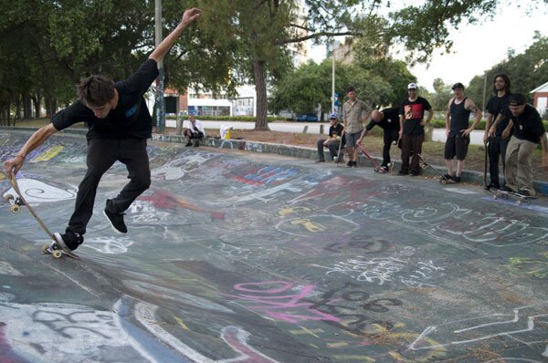 Dylan Perry at the Bro Bowl