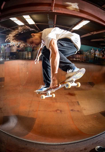 Steven Pineiro full speed backside over the hip.

<!--tampapro22madnessbowljam-->