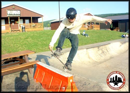 Scotty Conley at Woodward Skate Camp PA