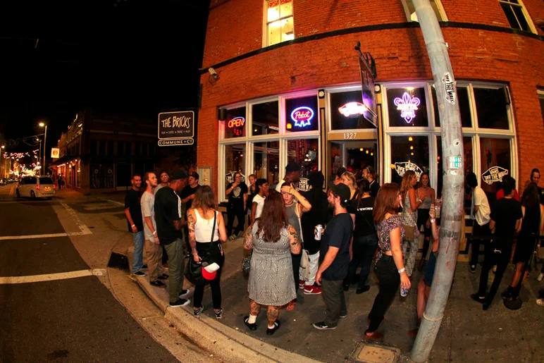 <!--bricks6photos-->
Outside the nightly activities were going on. Let's see who we can find.