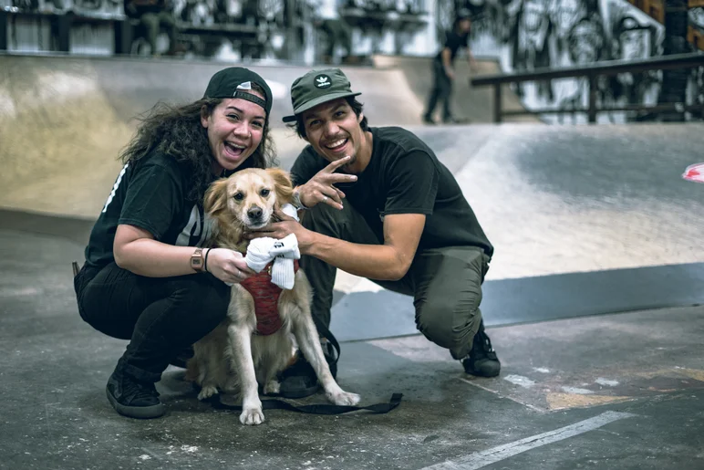 <!-cotc19finals-->

This pup won Raddest Dog Award.
