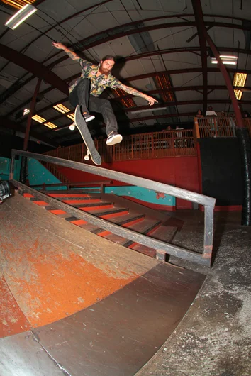 <!--zero-demo20-->

The demo was over, the people were leaving but JS had something else in mind. Landing this Tre Flip FS Noseblunt to shut it down.