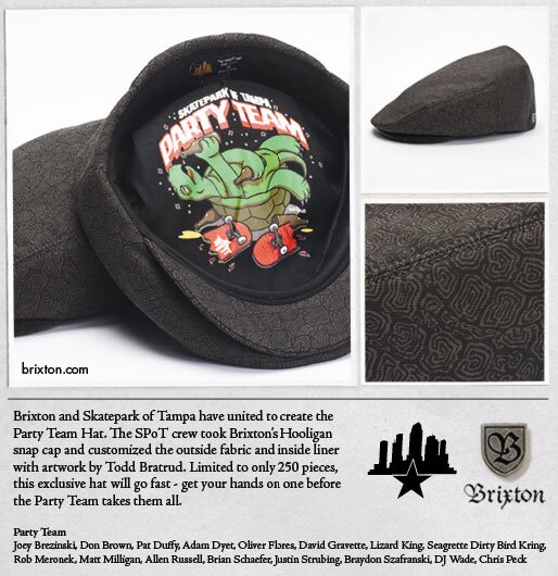 Skatepark of Tampa Party Team Hat