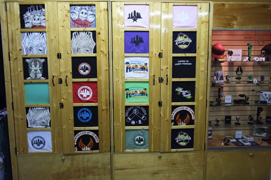 Skatepark of Tampa Tour: Shirts