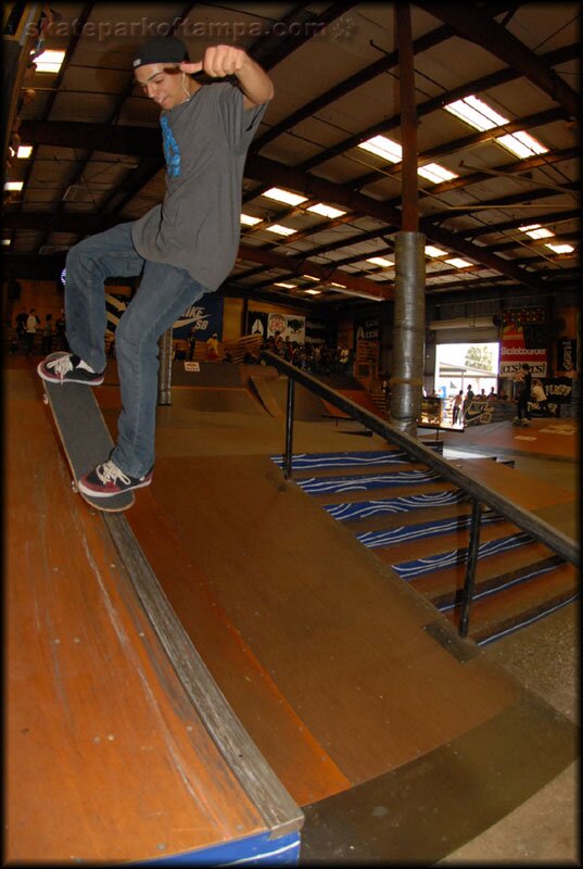 Brandon Baker - frontside nosegrind