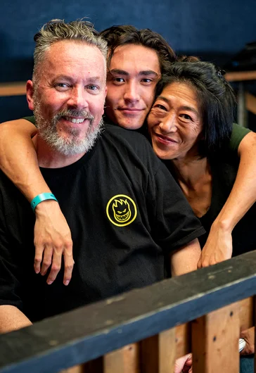 <!--am17thurs-->

What? You didn’t know?  We do family portraits too!  Gage Boyle multi-tasks skate time with family time all under one roof here at SPoT.