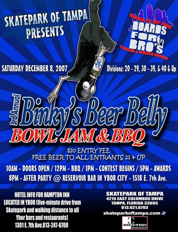 Bink's Beer Belly Bowl Jam and BBQ