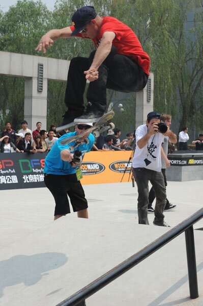 Woodward Beijing: Billy Rohan - frontside flip