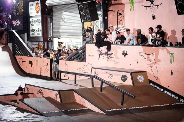Vincent Milou fakes us out with a Kickflip Shifty.

<!--tampapro23day2-->