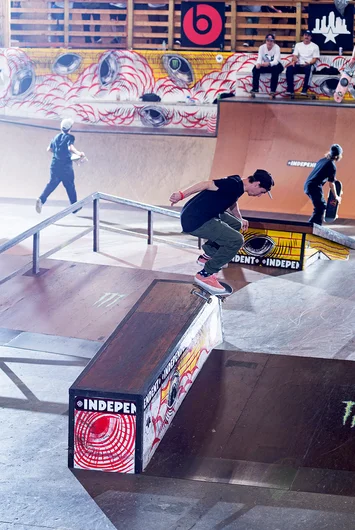 <!--pro18-sat-->

Kinda surprised Paul Hart’s Fakie Flip Switch BS Nosegrind didn’t get any Best Trick love.
