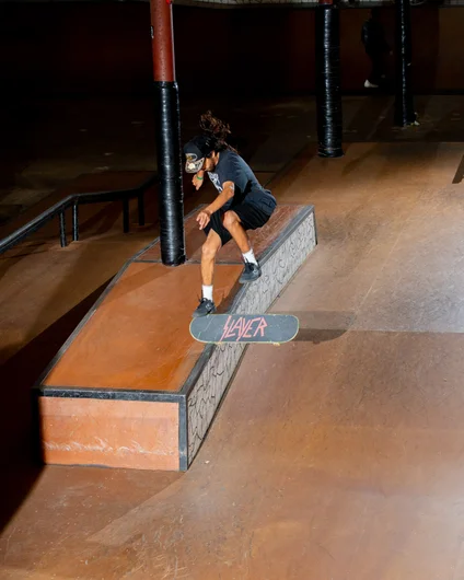 It was game over for everyone else after this one went down. Fernando has inward heel tailslides on lock. What a specific trick to have on lock! Insane!

<!--polarvideopremier2022-->