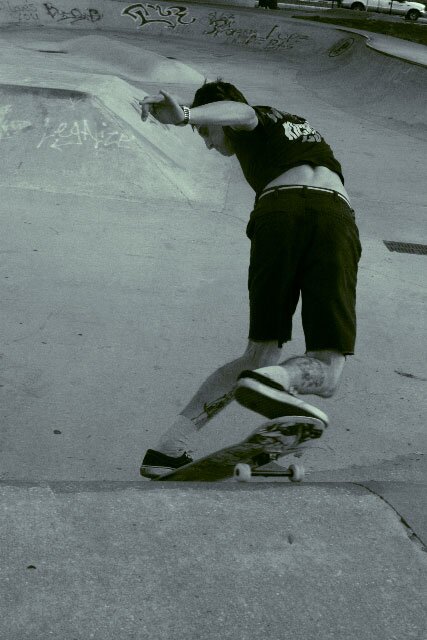 Adam Washell, the Polk County OG, shredding