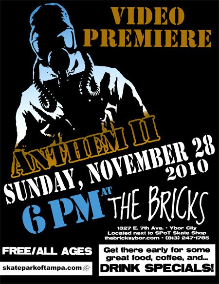 The Anthem II BMX Video Premire is at The Bricks