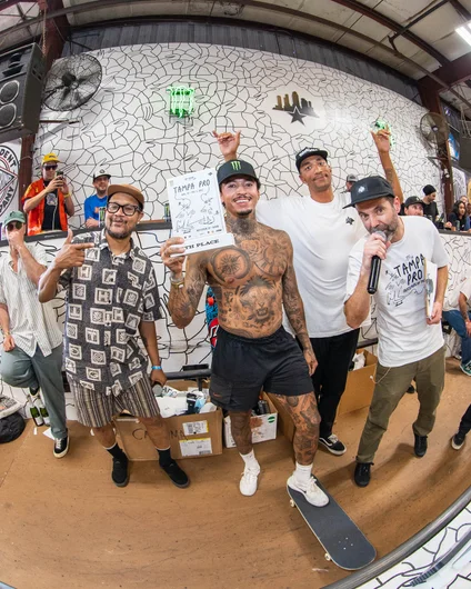 Great to see Nyjah in Tampa again. Took 5th overall after taking off the contest last year 

<!--tampapro22finals-->