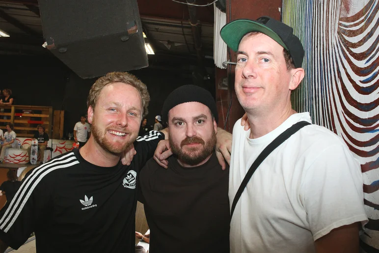 <!--vdaymass18-->
The Three Stripes Crew, Derick, Bobby Boyd and Matt Milligan. Thanks for all your support this weekend guys!