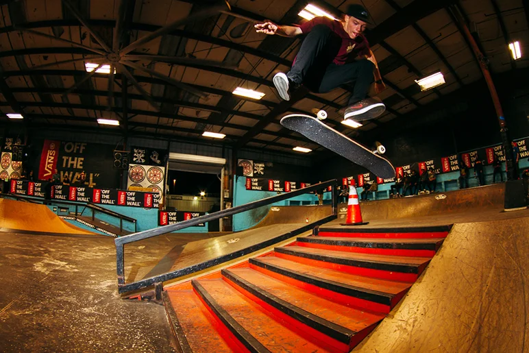 <!--cotc16-->

Jake Ilardi probably came straight in from sticking a head high 540 in the concrete courtyard to stomp this switch flip.