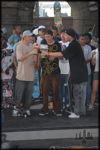 Ronnie Creager, Joey Brezinski, and Brandon Biebel