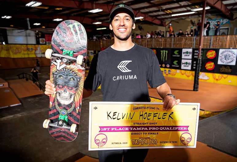 Kelvin Hoefler crushed it in Qualifiers, earning a straight shot to Sunday’s finals
<!--saturdaytampapro2021-->
