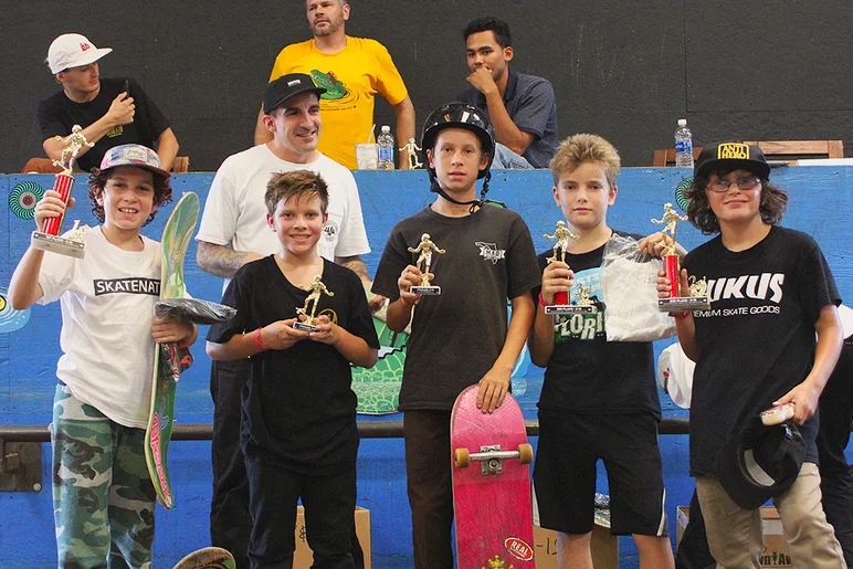 <!--btsb17-->

9-12 Top 5:(L-R) Breno Franco, Noah Nagaro, Jonah Clark, Dane Dowding, Griffin Landry