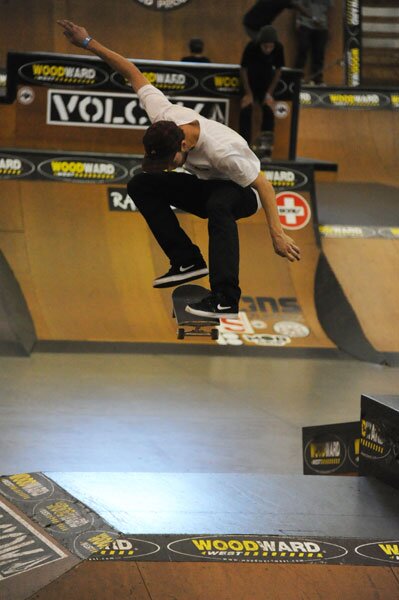 Make it happen in Tampa, James!  That's a kickflip