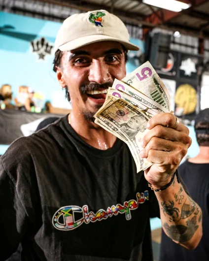 Show me the cash dude!

<!--goskate24-->