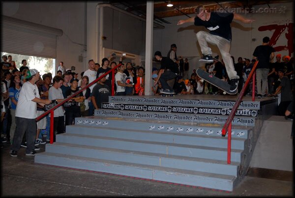 Brandon Westain't definitely not making a 360 flip