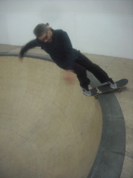 The Supreme bowl is tough to skate