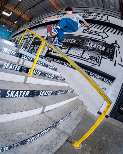 Taiga Nagai ripped all weekend and did a 270 shuv into everything. Including this front board.

<!--damnamla2023finals-->