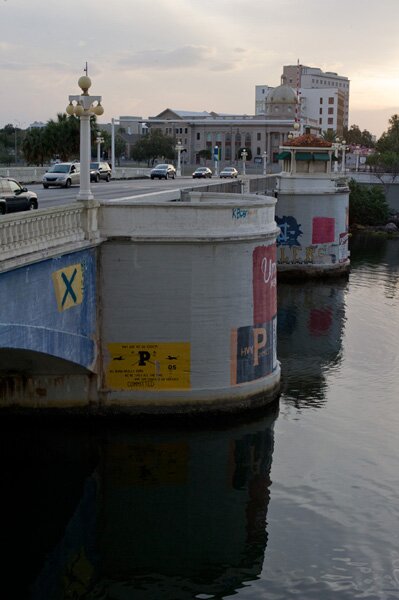 Downtown Tampa: University of Tampa Vandalism