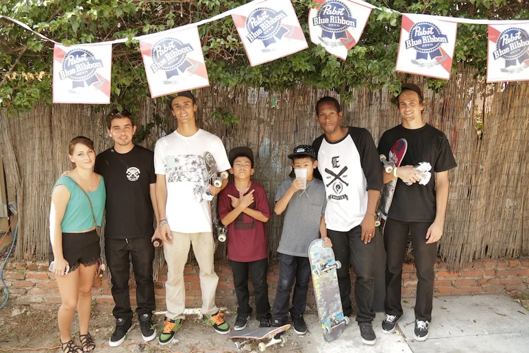 <!-- thebricks3year -->

Stephen Oliveira from Focus Skate mag, the Noel twins, Kass Plummer, and some other homies made the drive out from Melbourne.